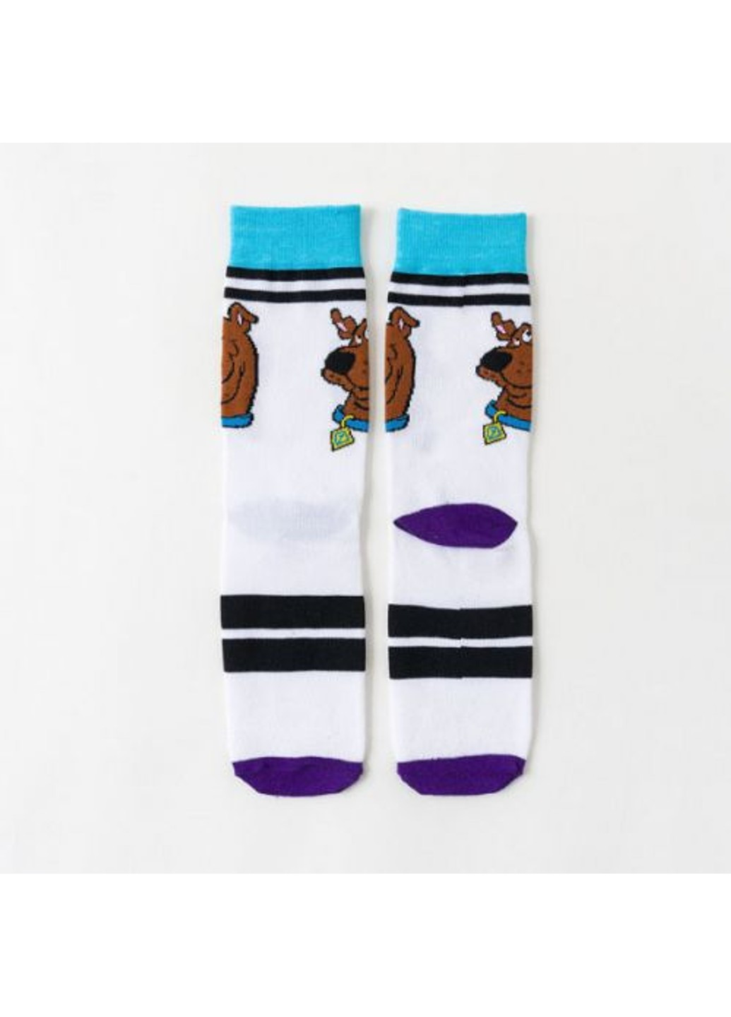 Білі шкарпетки mavkasocks яскраві та стильні скубі ду 1 пара MAVKA персонажі (254520012)