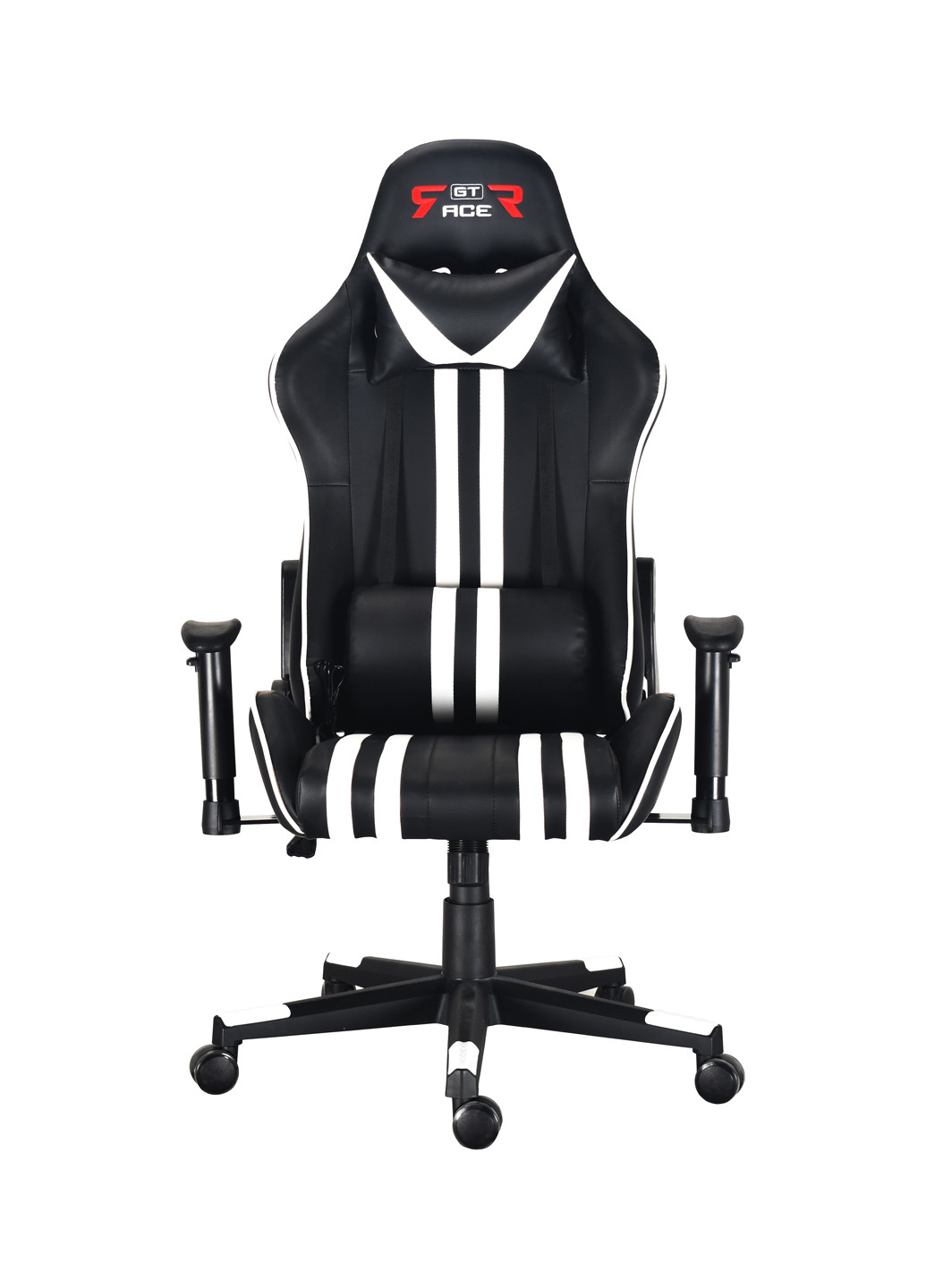 Кресло X-2504-M Black/White GT Racer кресло gt racer x-2504-m black/white (143068505)