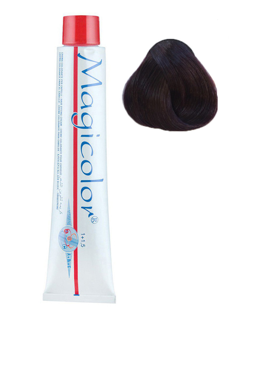 Крем-краска для волос Magicolor Permanent Hair Dyeing Cream №5.7, 100 мл Kleral System (202409950)