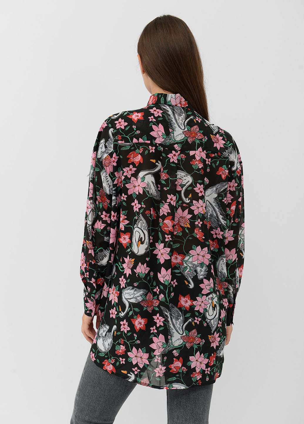 Чёрная блуза Monki