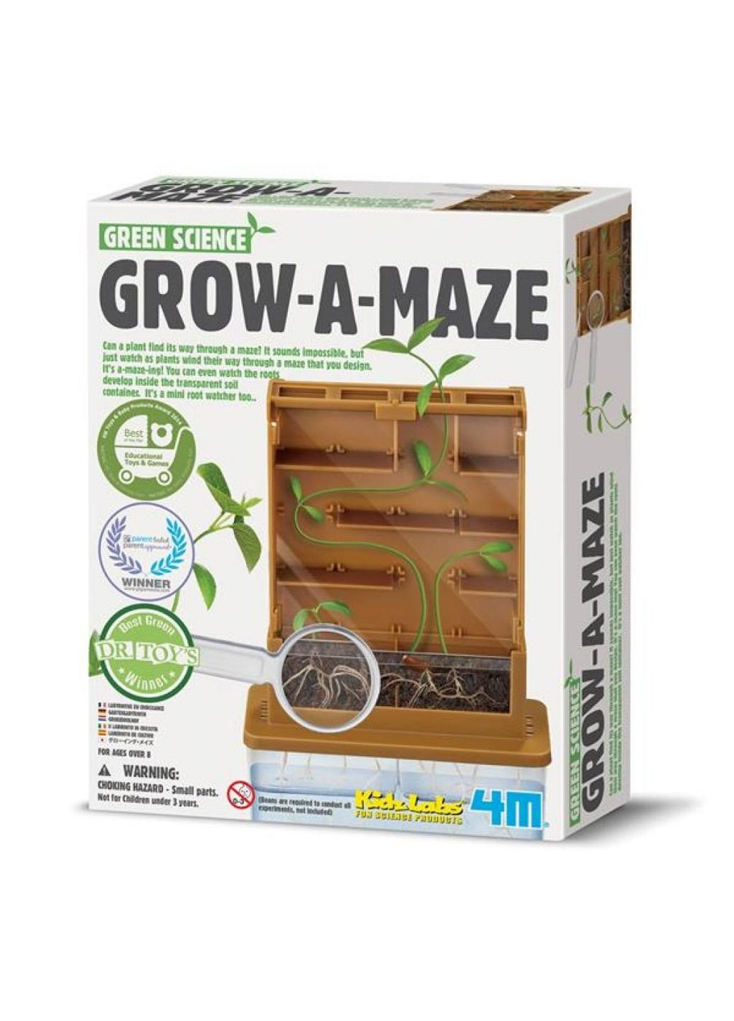 Набір для експериментів для досліджень Рослинний лабіринт 4М (252418756)