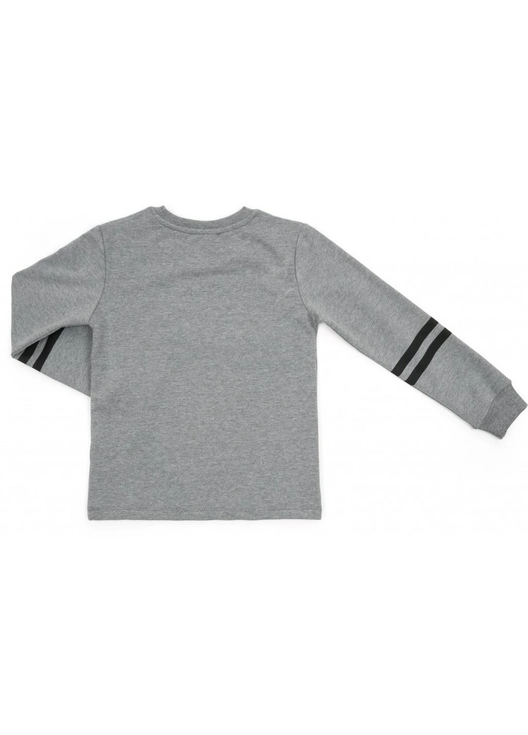 Серый демисезонный костюм десткий "no problems!" (13229-140g-gray) Breeze