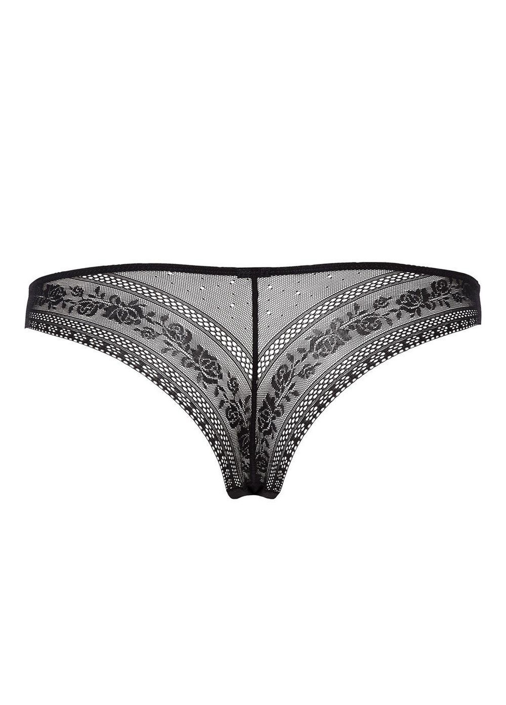 Труси жіночі бразіліана S чорний 428 Gisela (255619710)