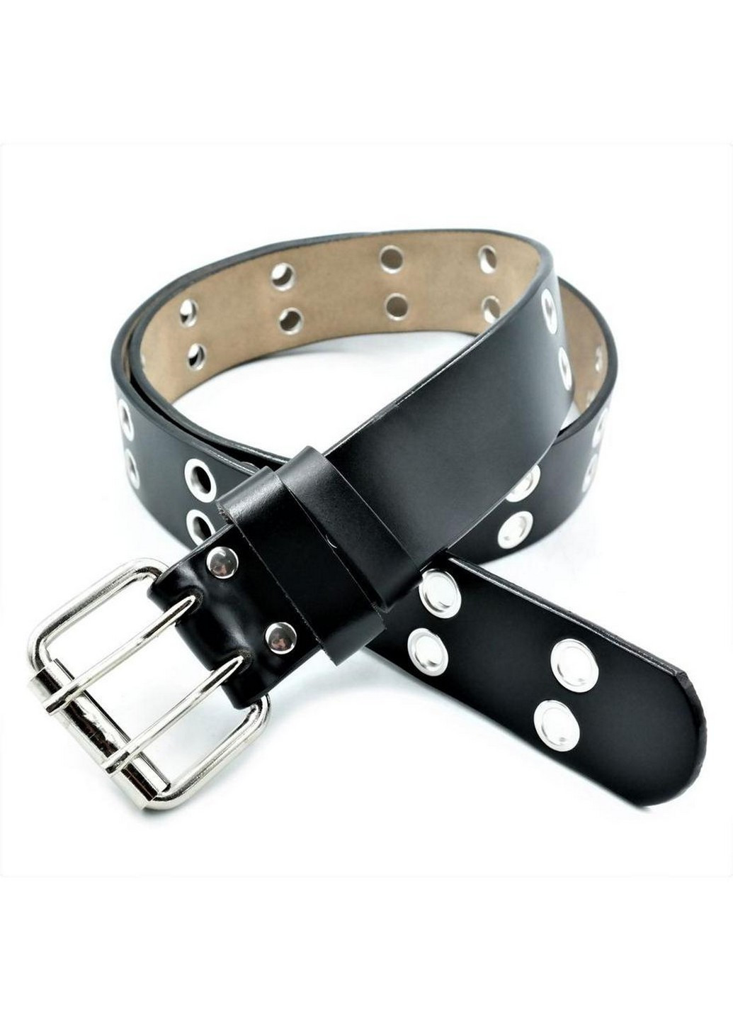 Шкіряний ремінь 105-115 см Le-Mon (253063573)