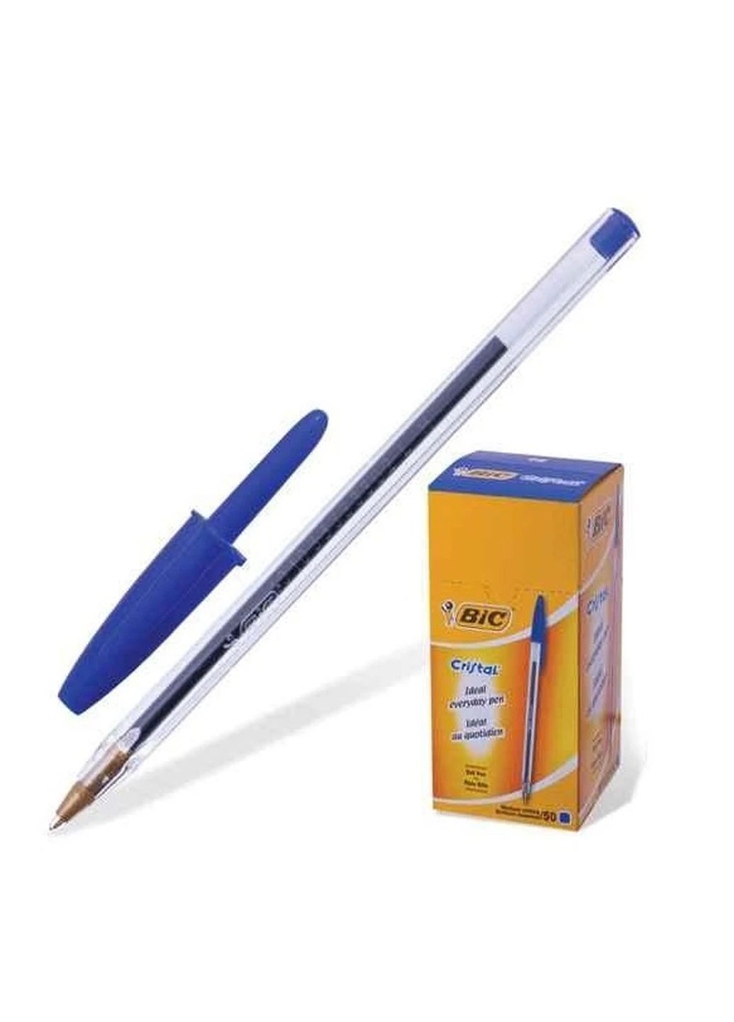 Ручка шариковая Cristal синяя, 1,0мм Bic (248072185)