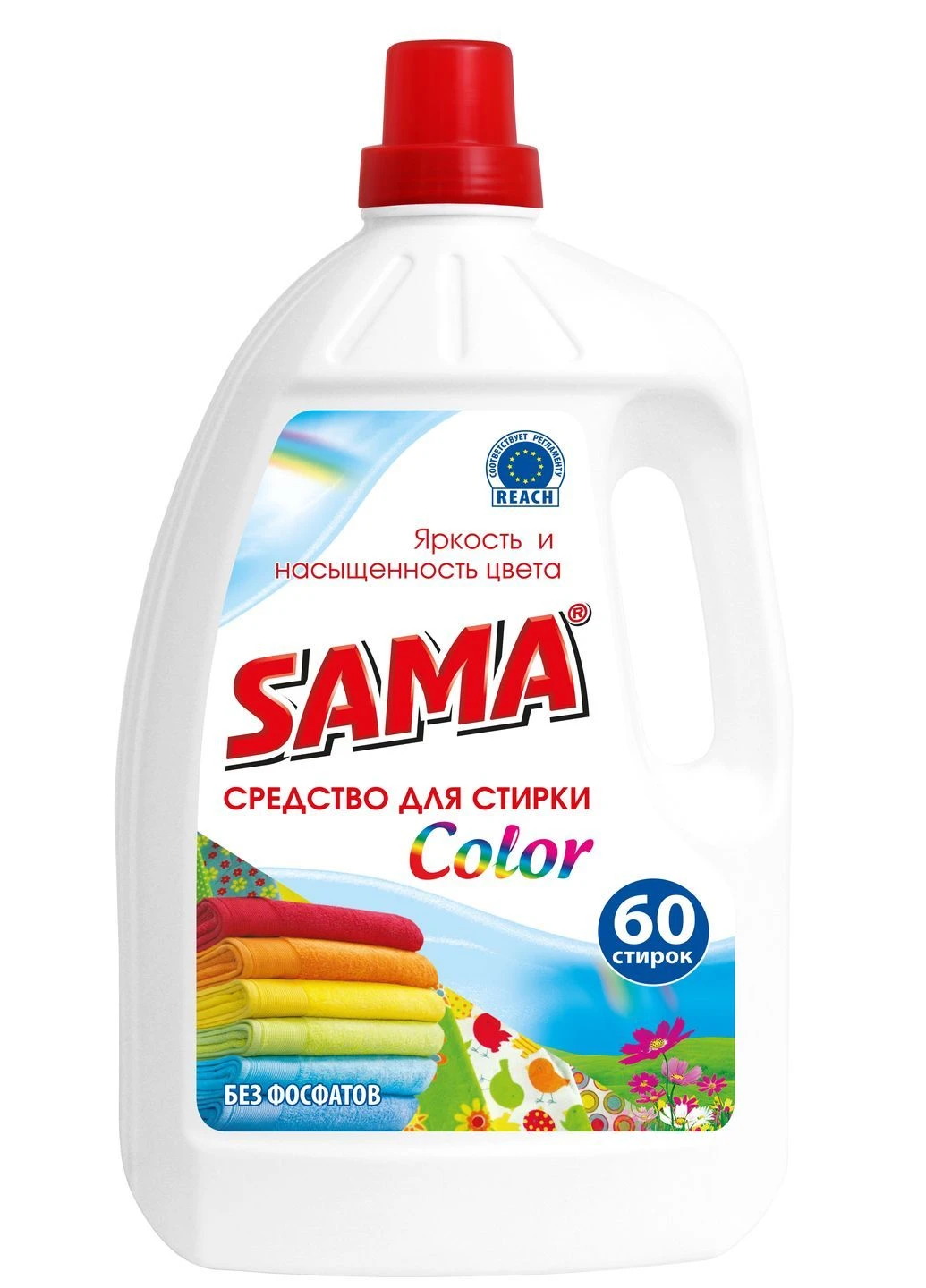 Средство для стирки Color 3 л SAMA (248407803)