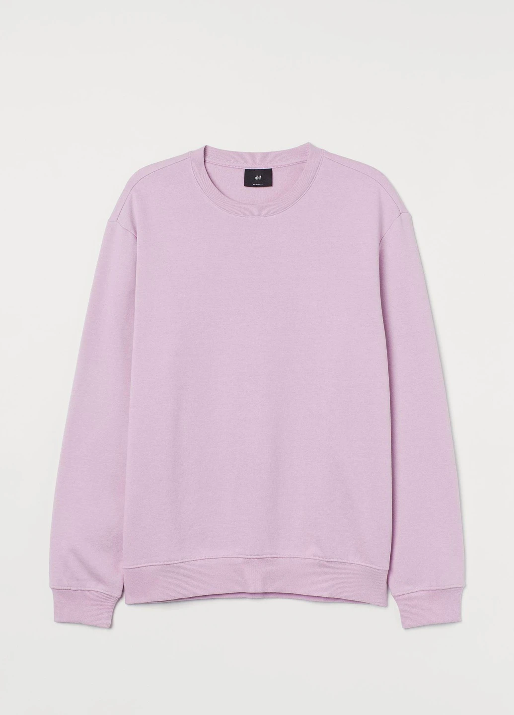 Бузковий світшот фліс,бузковий, H&M (255192441)