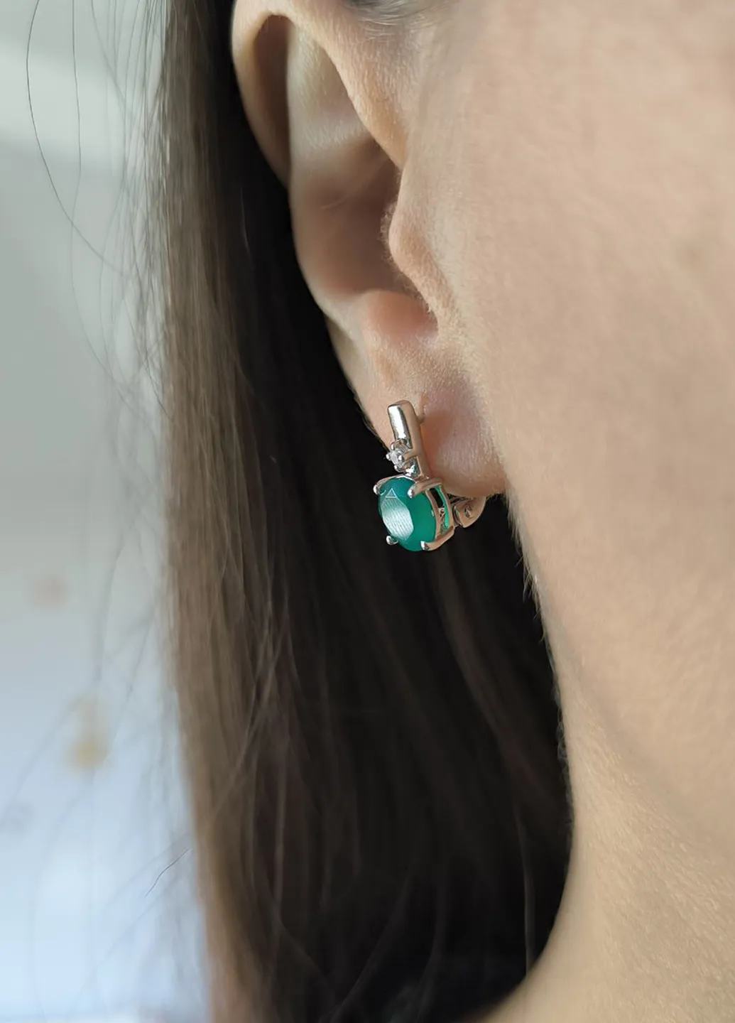 Сережки Silver Flame (353782360)