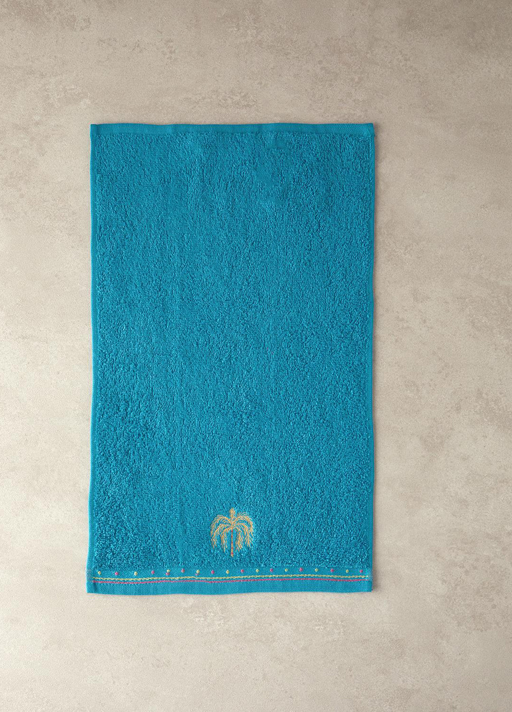 English Home полотенце кухонное, 30х50 см однотонный синий производство - Турция
