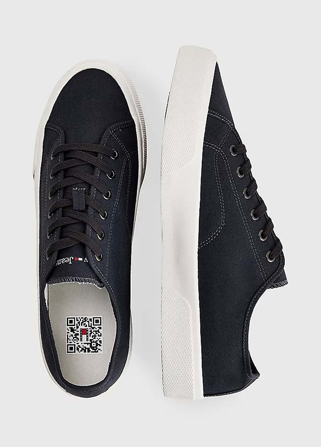 Темно-серые кеды Tommy Hilfiger