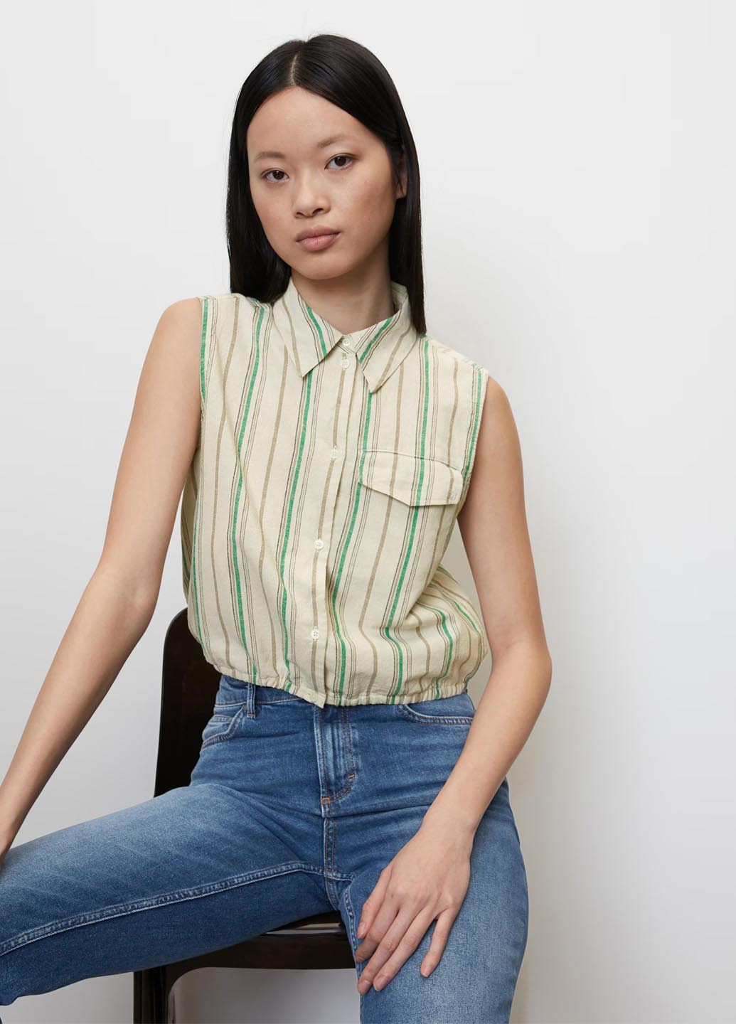 Бежева блуза Marc O'Polo