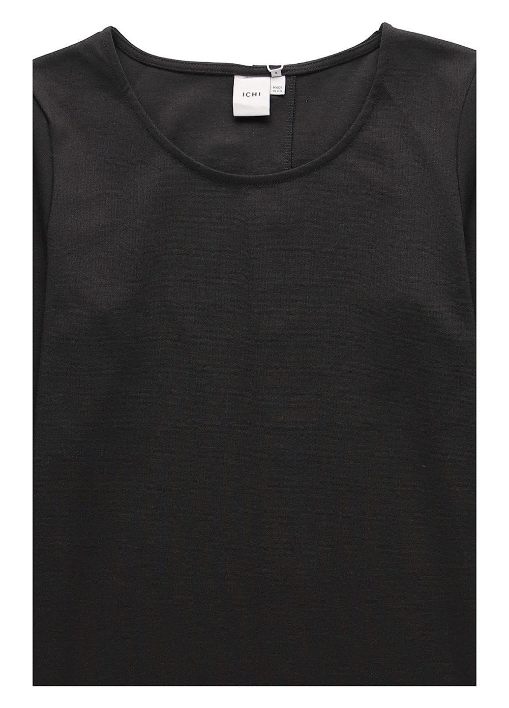 Чорна кежуал сукня Ichi однотонна