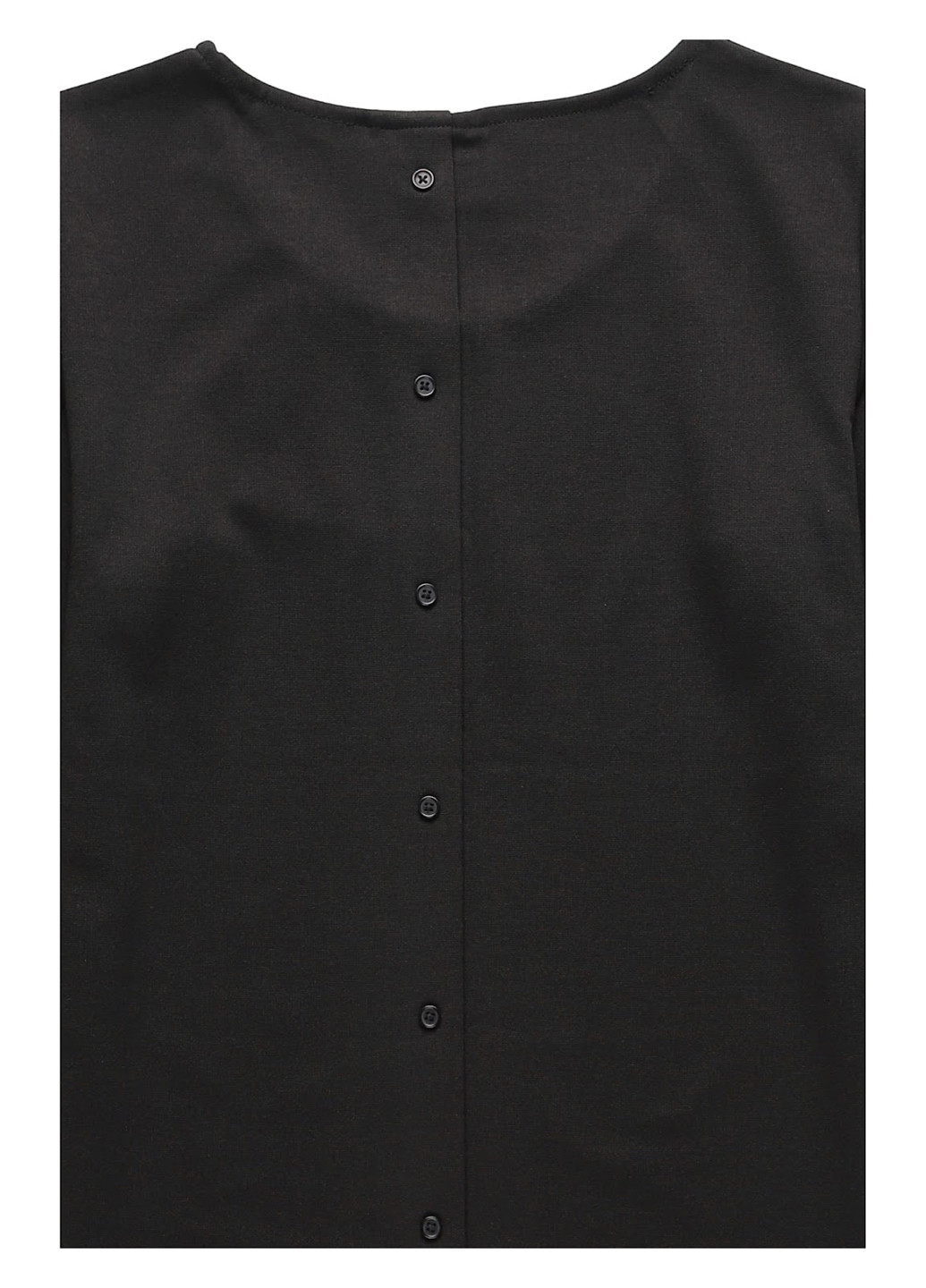 Чорна кежуал сукня Ichi однотонна