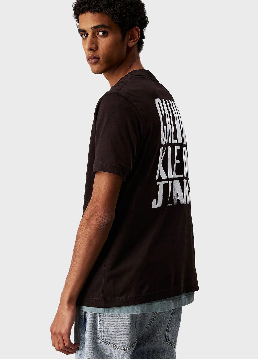 Черная футболка Calvin Klein Jeans