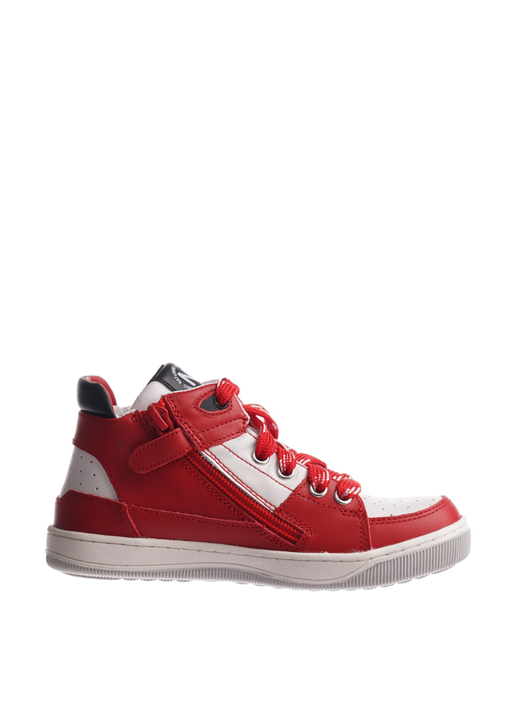 Красные спортивные, кэжуал осенние ботинки Naturino