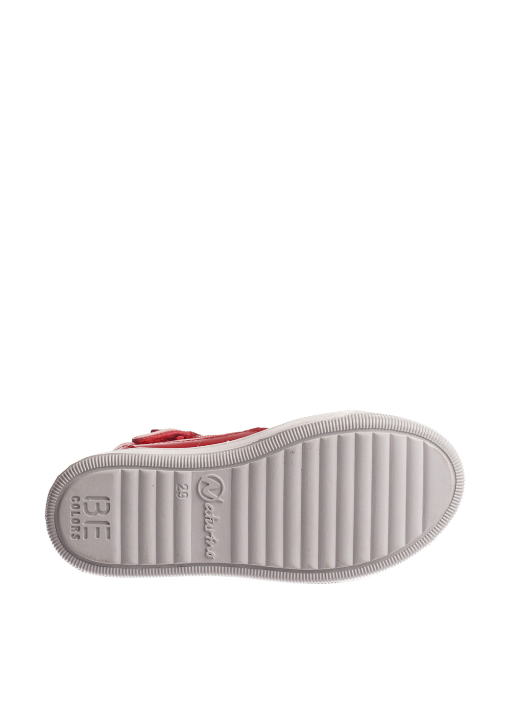 Красные спортивные, кэжуал осенние ботинки Naturino