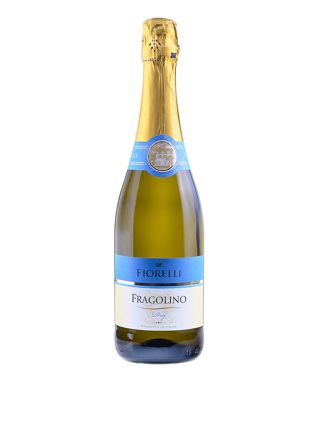 Напій на основі вина Fragolino Bianco Dry, 0.75 Fiorelli золотисте