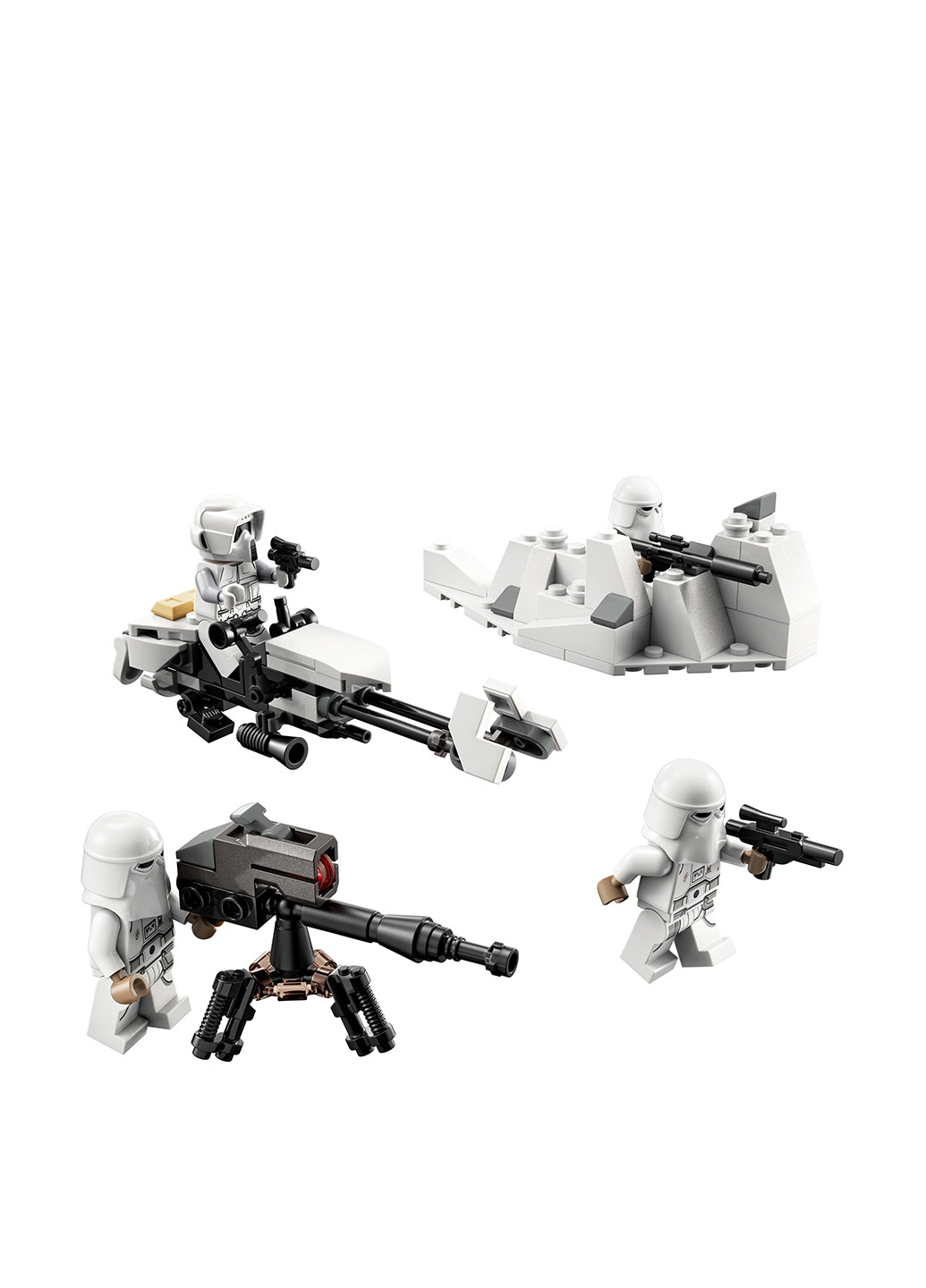 Конструктор Боевой набор снежных пехотинцев (105 дет.) Lego (259271264)