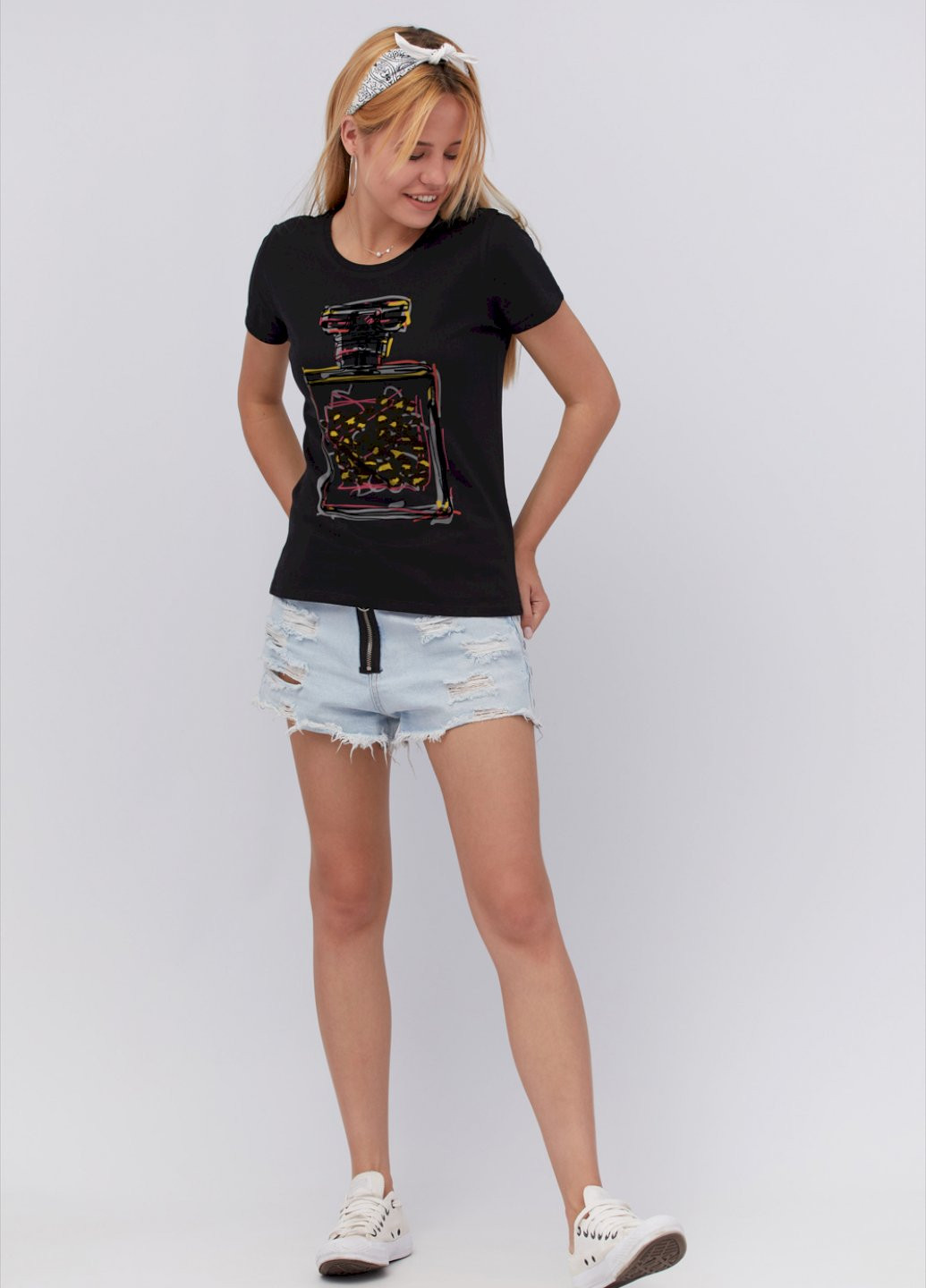 Футболка Basic / дышащий принт / YAPPI - (252386386)