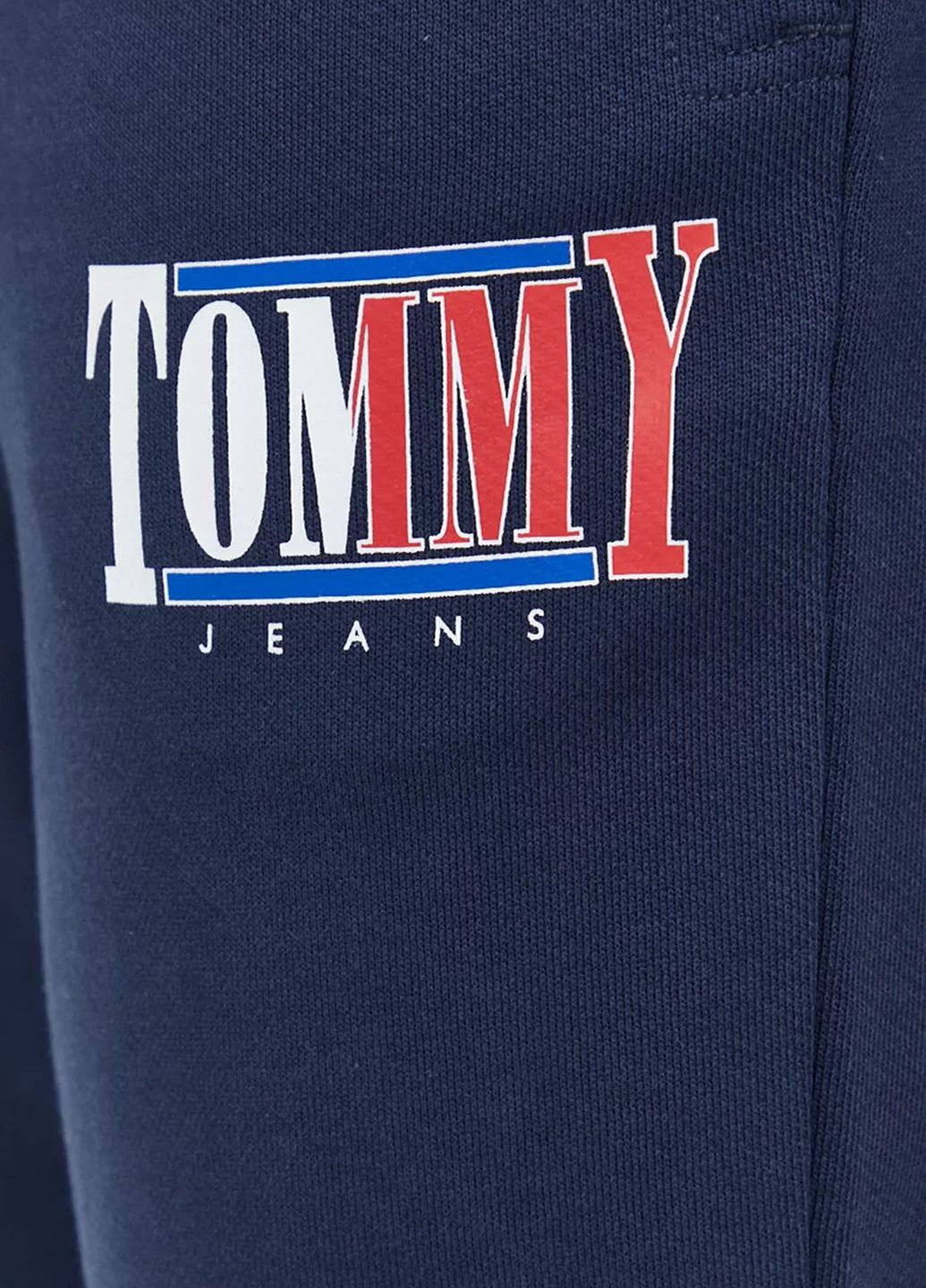 Темно-синие спортивные демисезонные джоггеры брюки Tommy Jeans