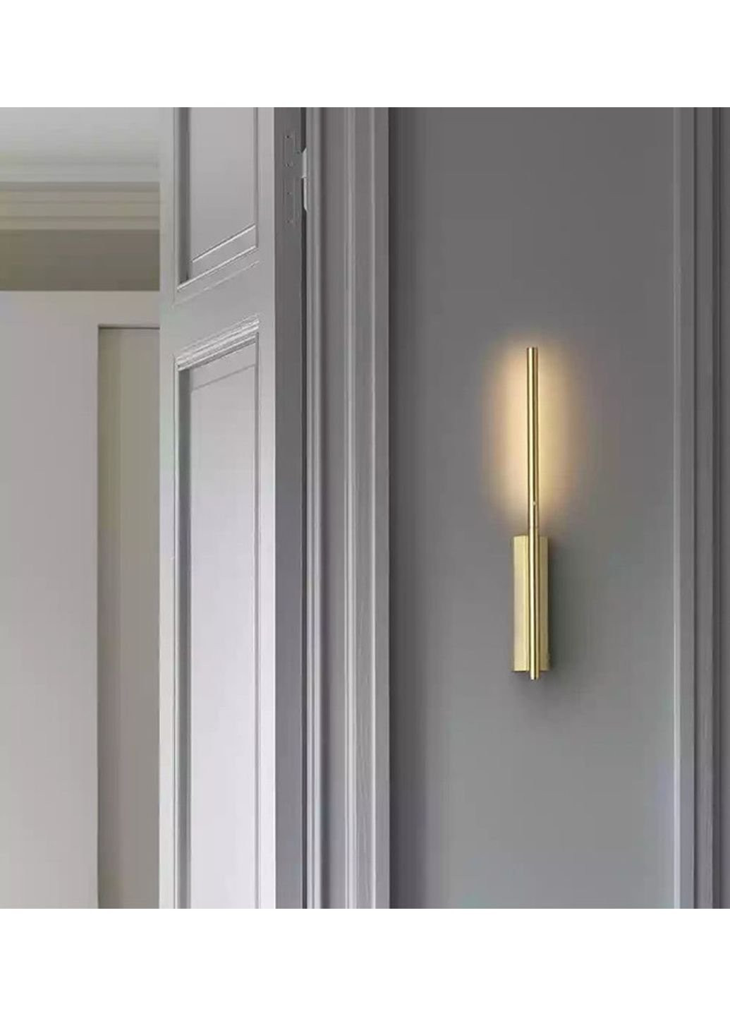 Бра настінний LED C21-1000-gd-k Золото 100х6х6 см. Sunnysky (253626512)