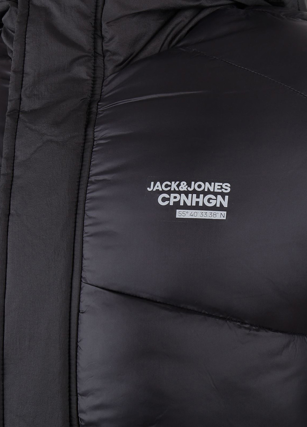Черная зимняя куртка Jack & Jones