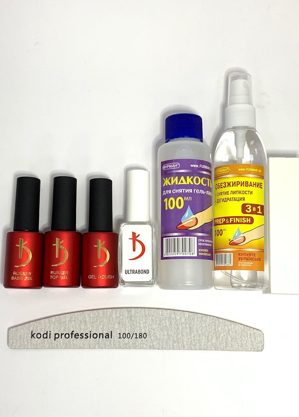 Стартовий набір для покриття нігтів гель-лаком Kodi Kodi Professional (242806908)