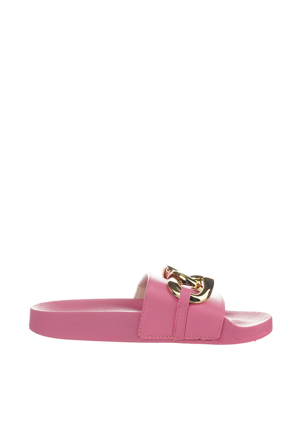 Розовые шлепанцы Sopra с цепочками