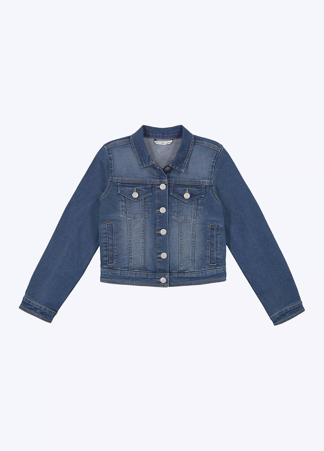 Синя демісезонна куртка Calvin Klein