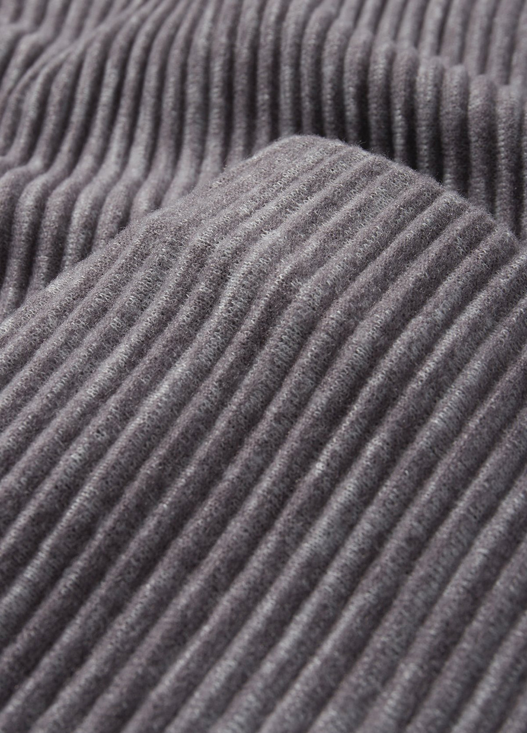 Серая кэжуал однотонная юбка C&A плиссе