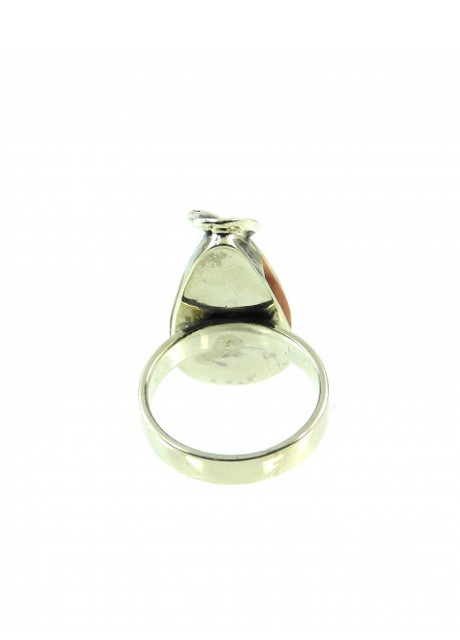 Ексклюзивна Каблучка Родохрозит, Срібло, 17,5 розмір Fursa fashion кольцо (254288838)