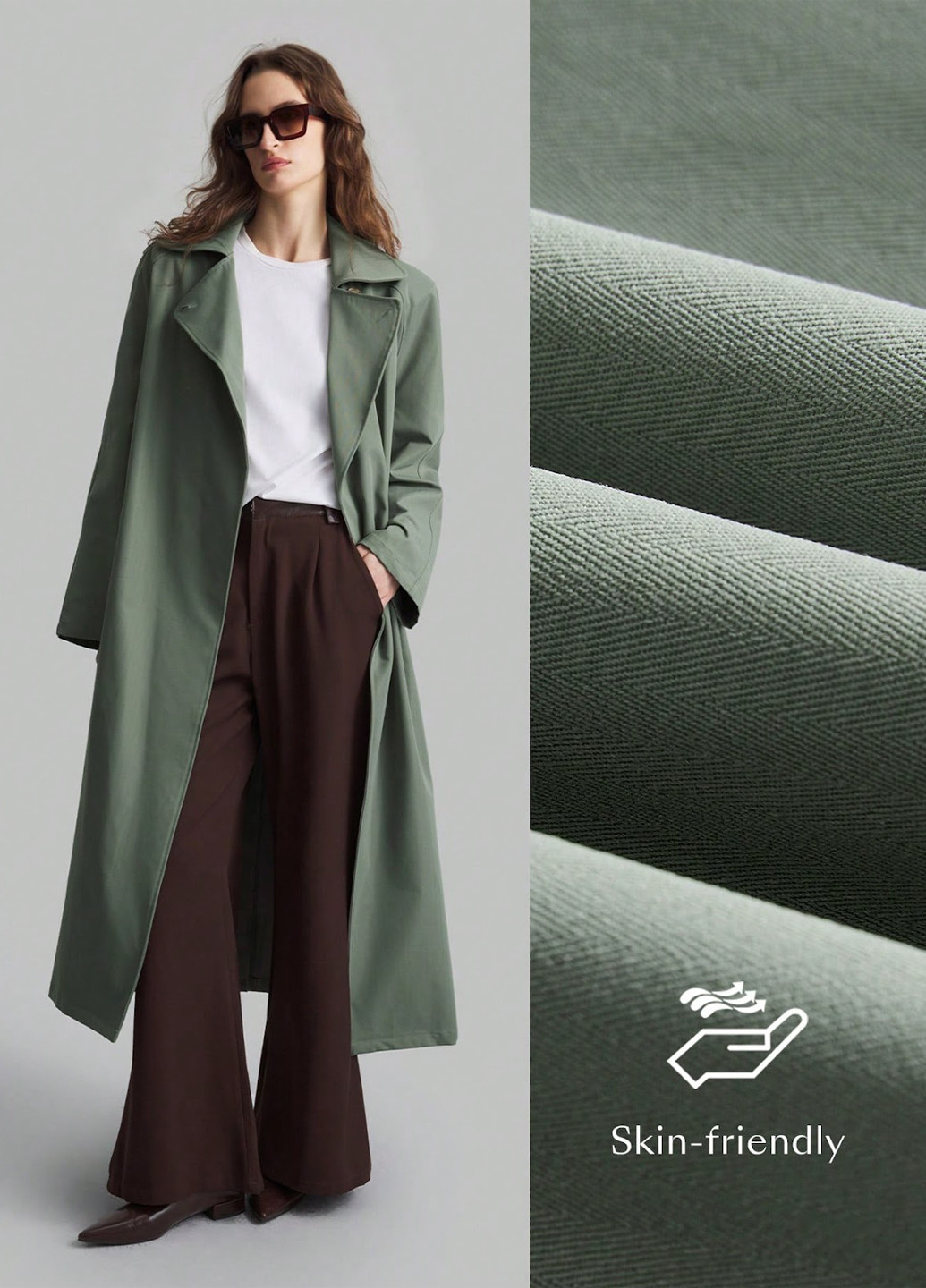 Плащ SHEIN на гудзиках демісезон (322984894)