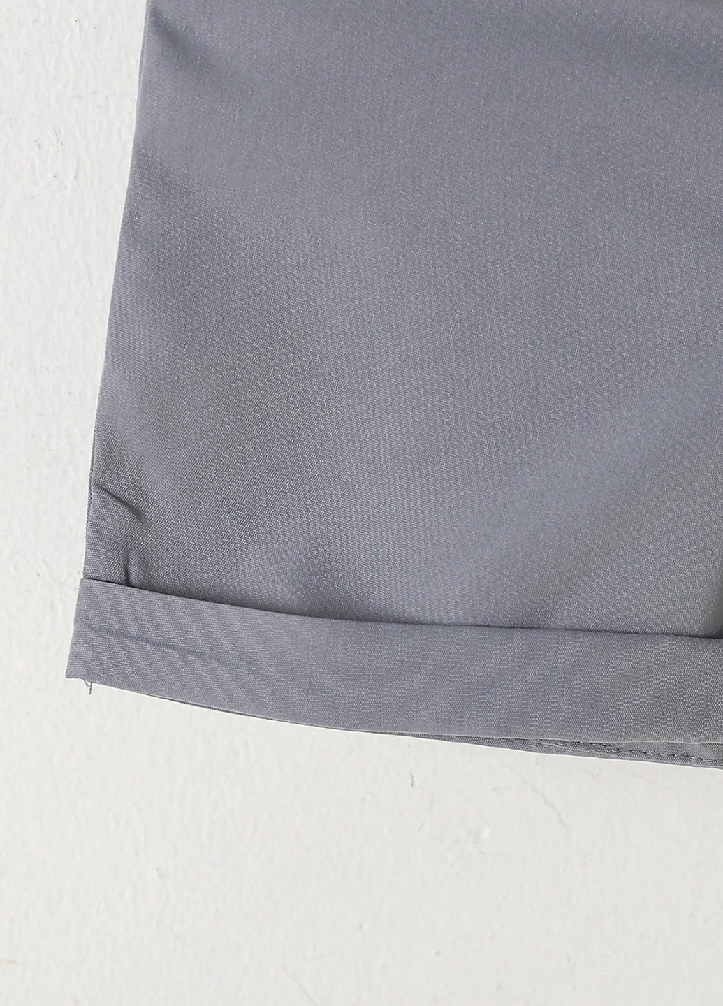 Комбінований літній костюм (сорочка, шорти) з шортами SHEIN