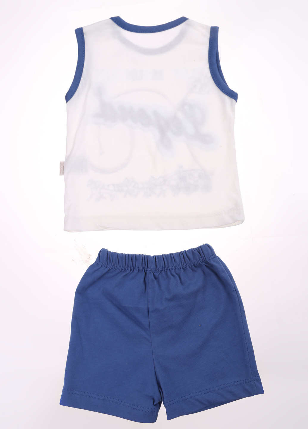Синий летний комплект (майка, шорты) Bebemania