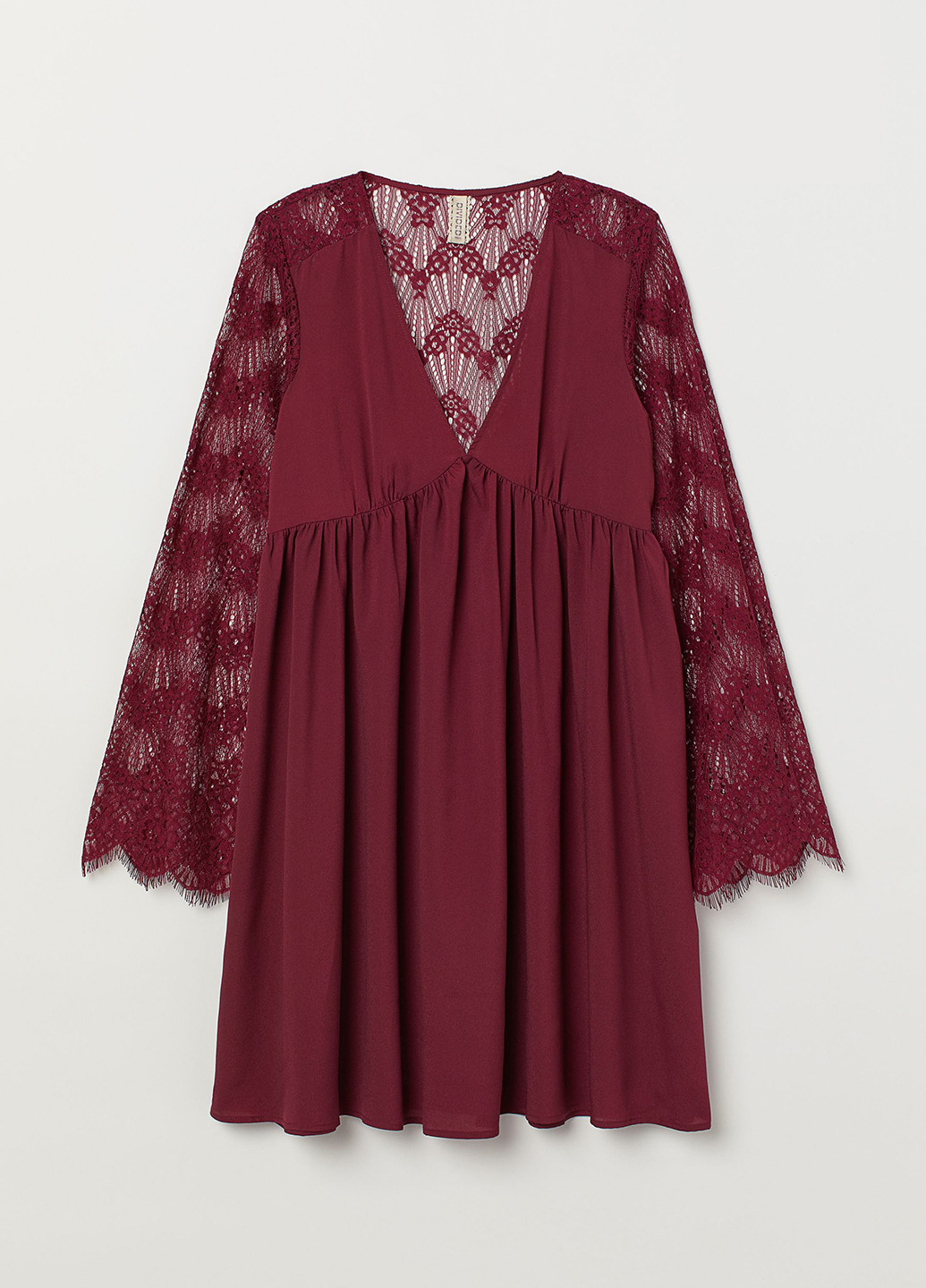 Сливова кежуал сукня H&M