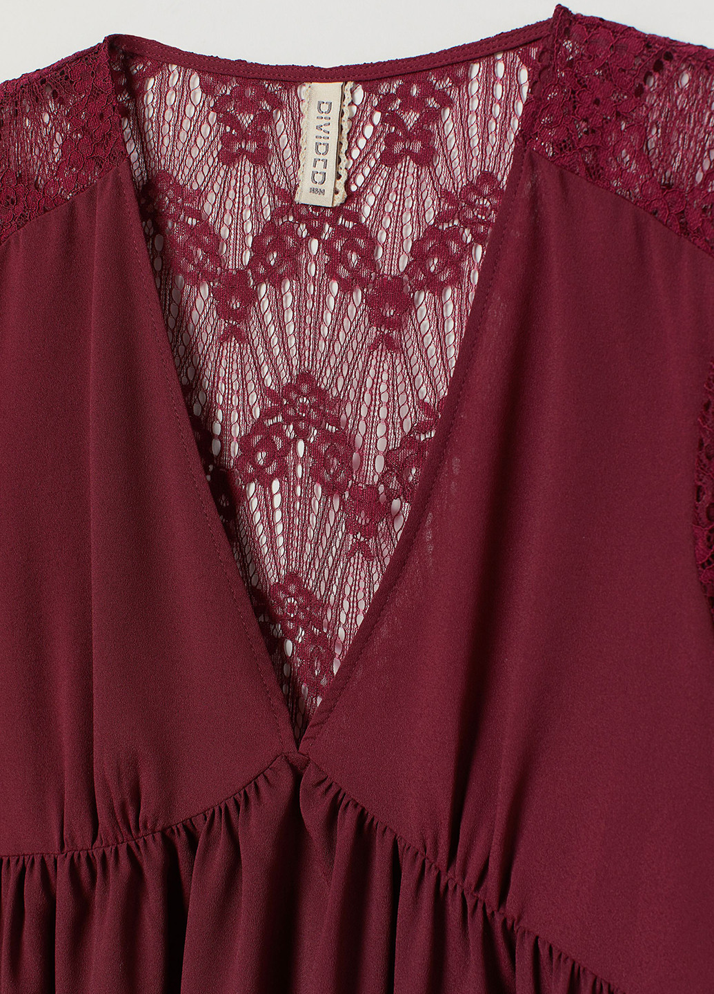 Сливова кежуал сукня H&M