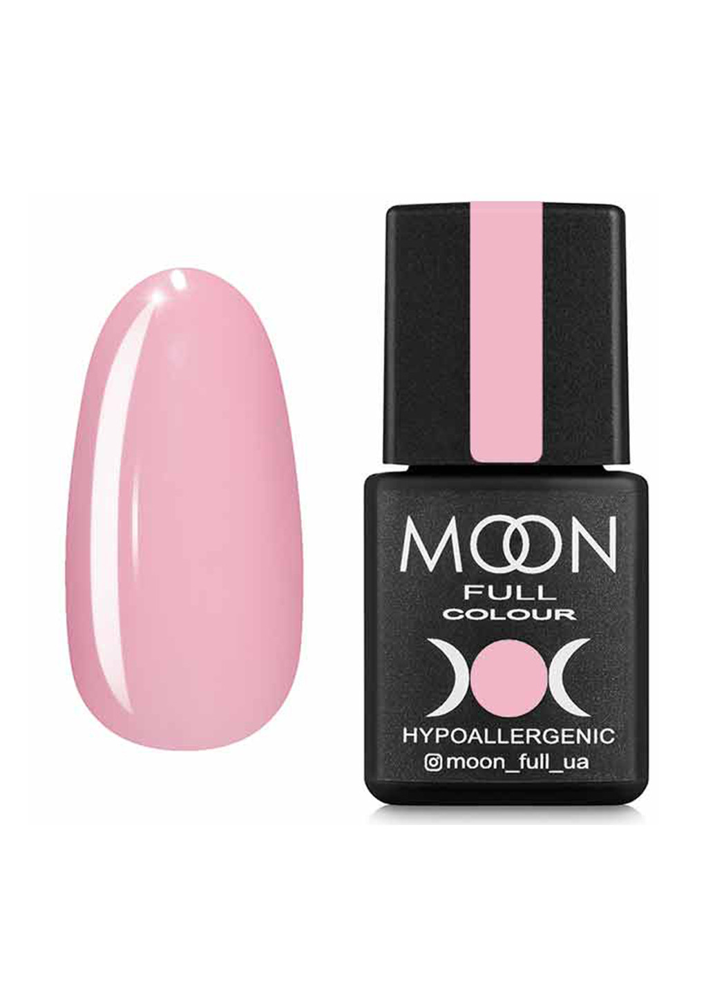 Гель-лак FULL color №605 (ніжно-рожевий), 8 мл Moon (184150705)