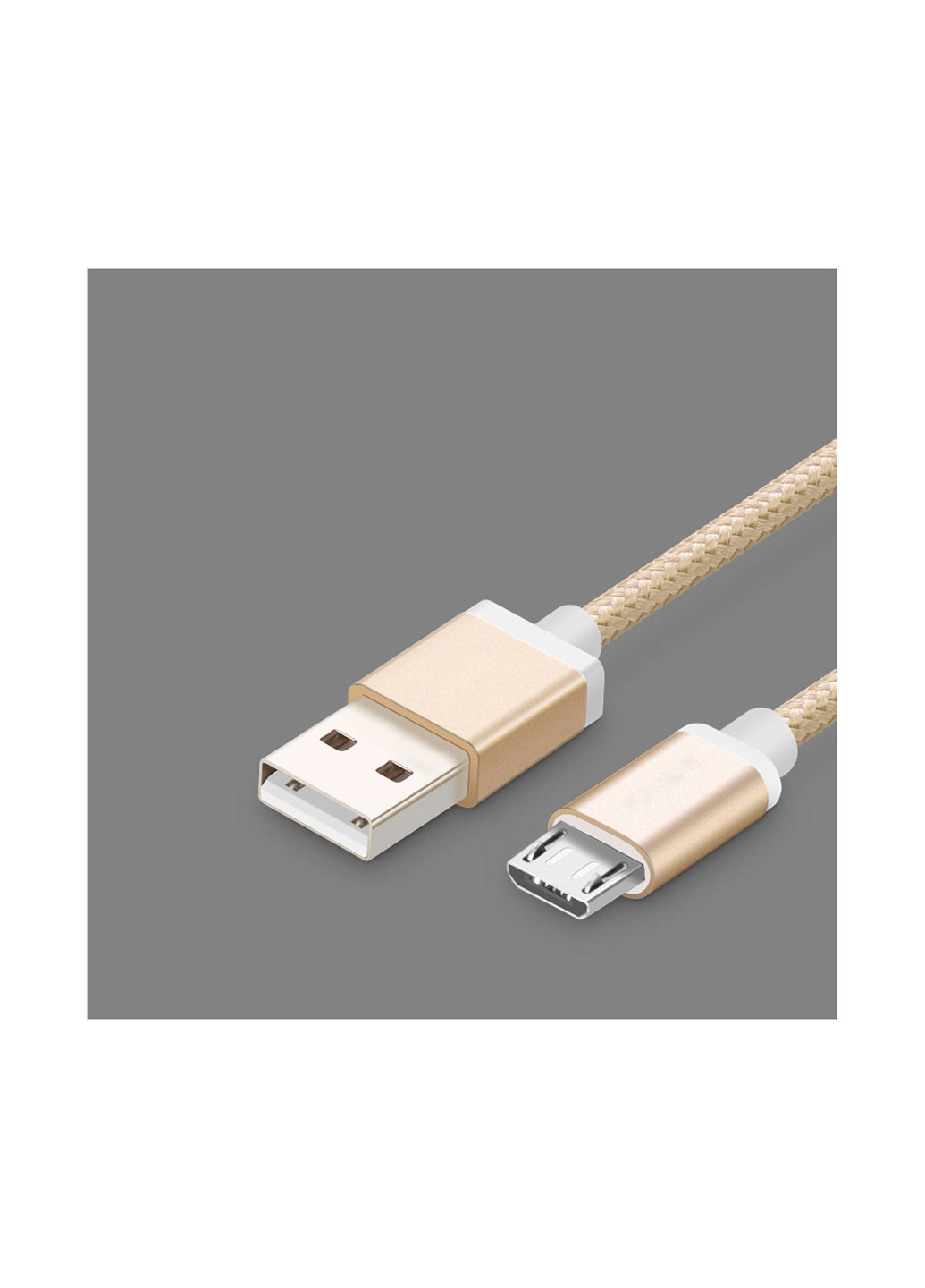 Кабель USB XoKo sc-100m nylon gold, micro usb, 1 м (132572854)