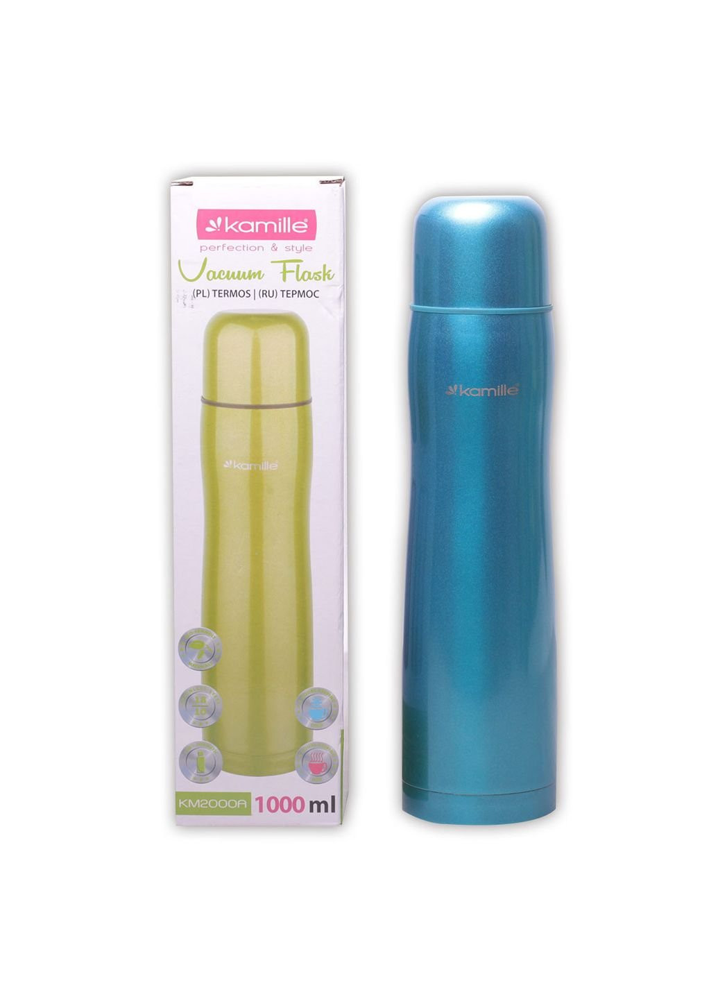 Термос питний KM-2000A 1000 мл Kamille (253618463)