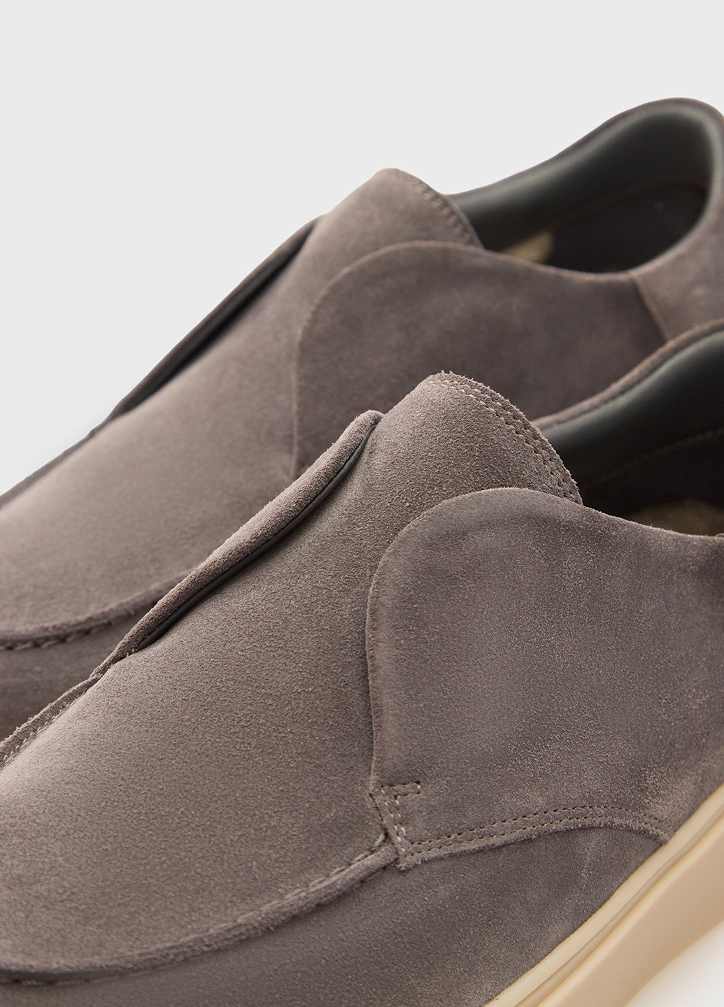 PRPY Туфли серый з натуральная замша, китай — зима (361270815)