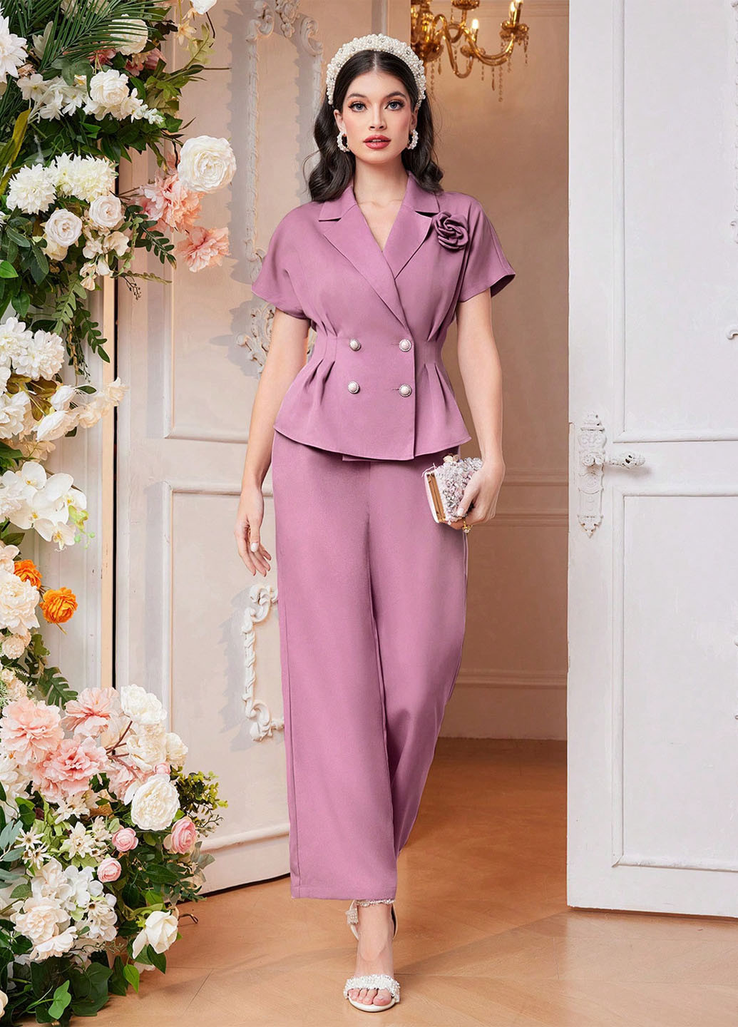 Костюм (блуза, брюки) SHEIN (366090594)