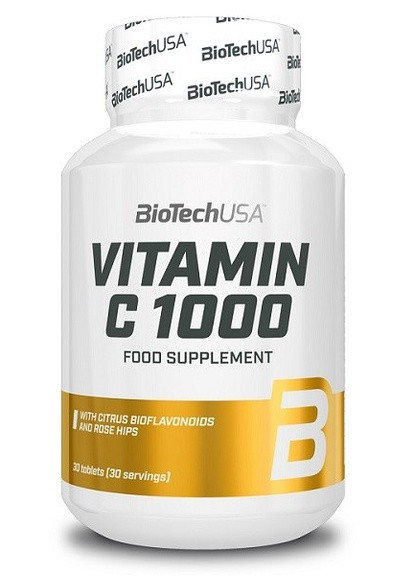 Вітамін C Vitamin C 1000 30 tabs Biotech (254289121)