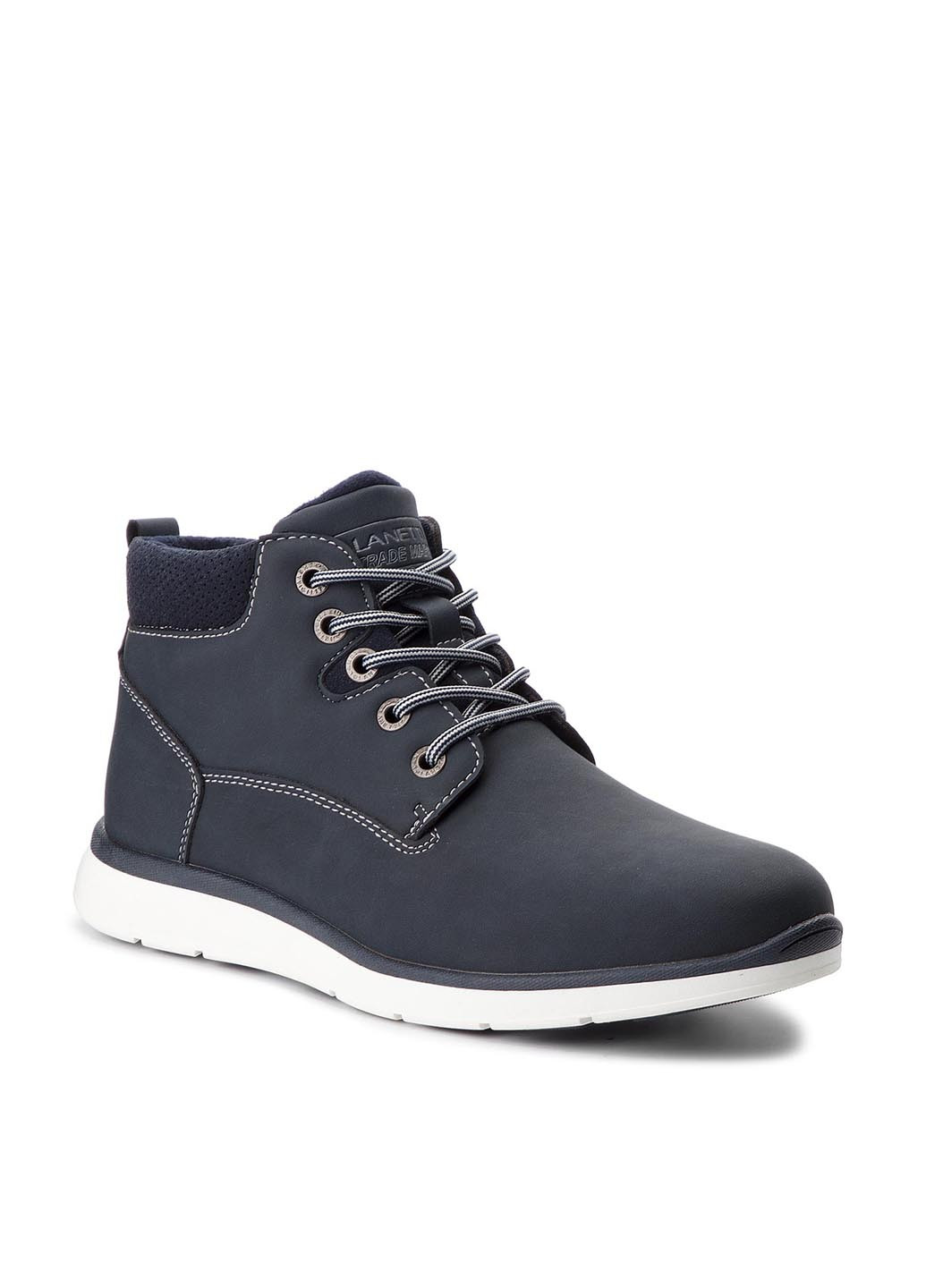 Темно-синие осенние черевики mp07-171006-01 Lanetti