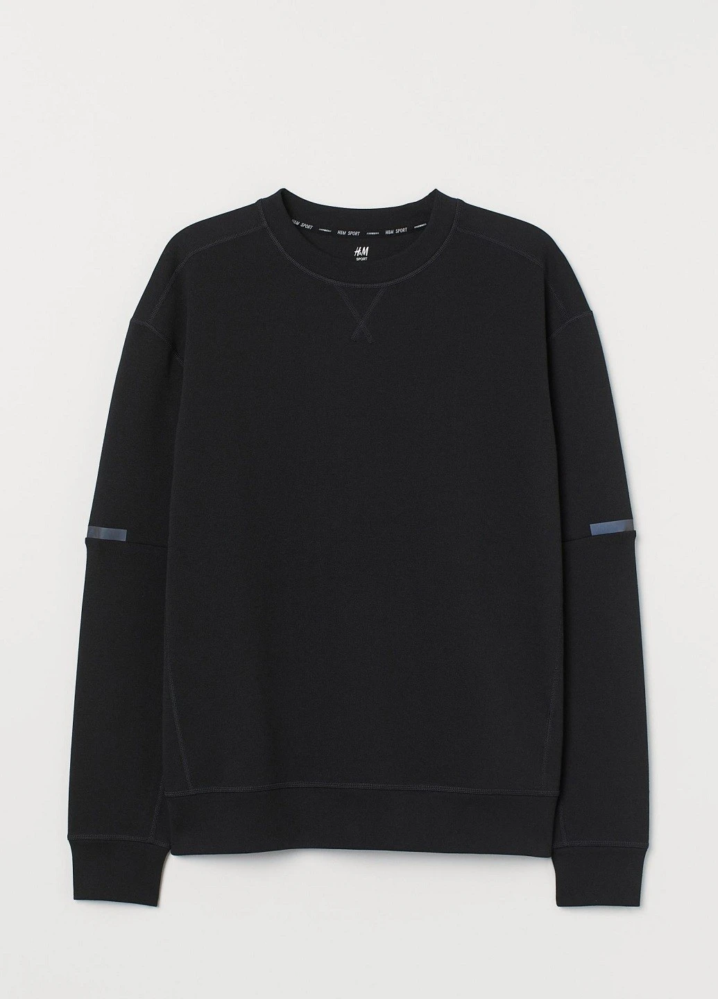 Черный демисезонный свитер H&M