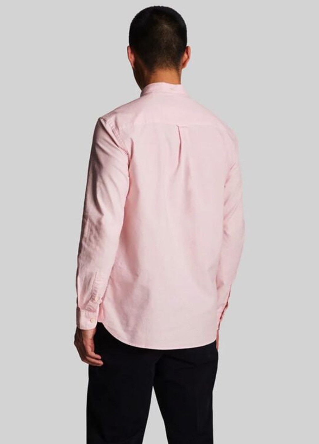 Розовая кэжуал рубашка однотонная Lyle & Scott