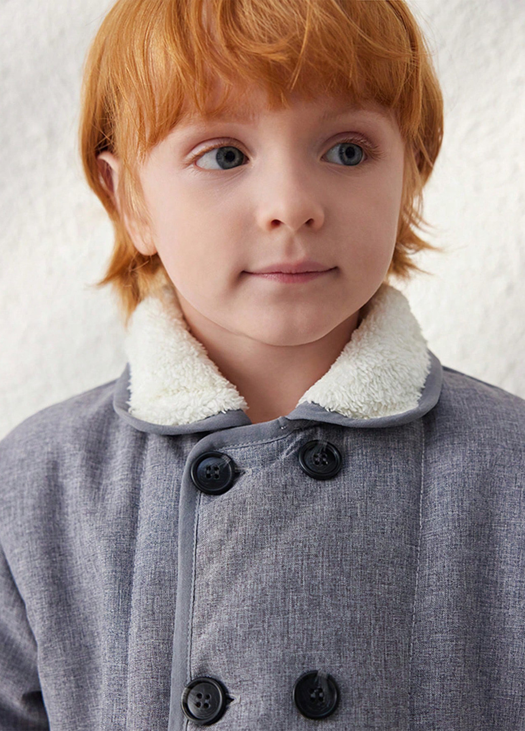 Сіра зимня куртка SHEIN