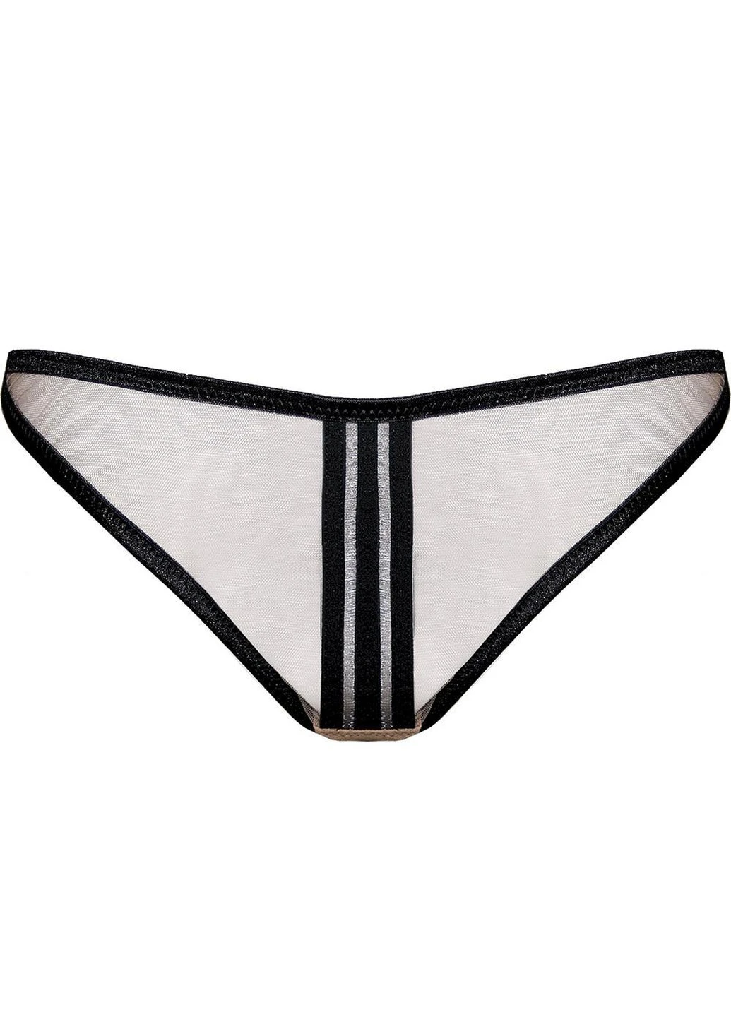 Труси жіночі стрінги V.I.P.A. Kylie L/XL чорно-бежевий 20015 V.I.P.A. (256399798)