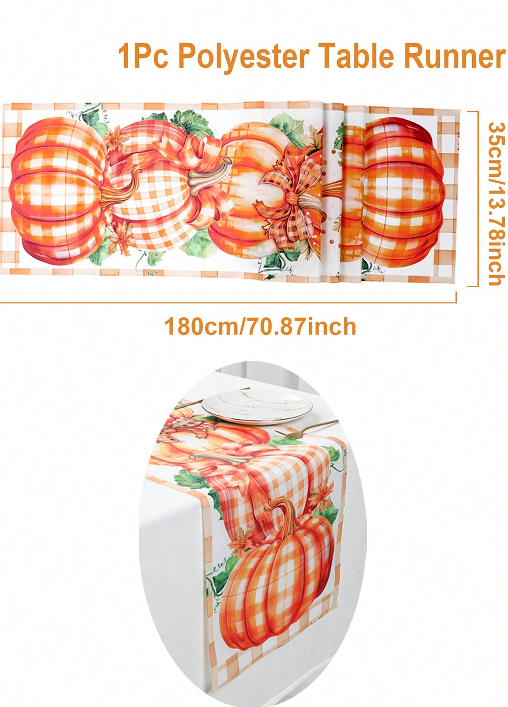 Раннер, 180х35 см SHEIN (331623641)