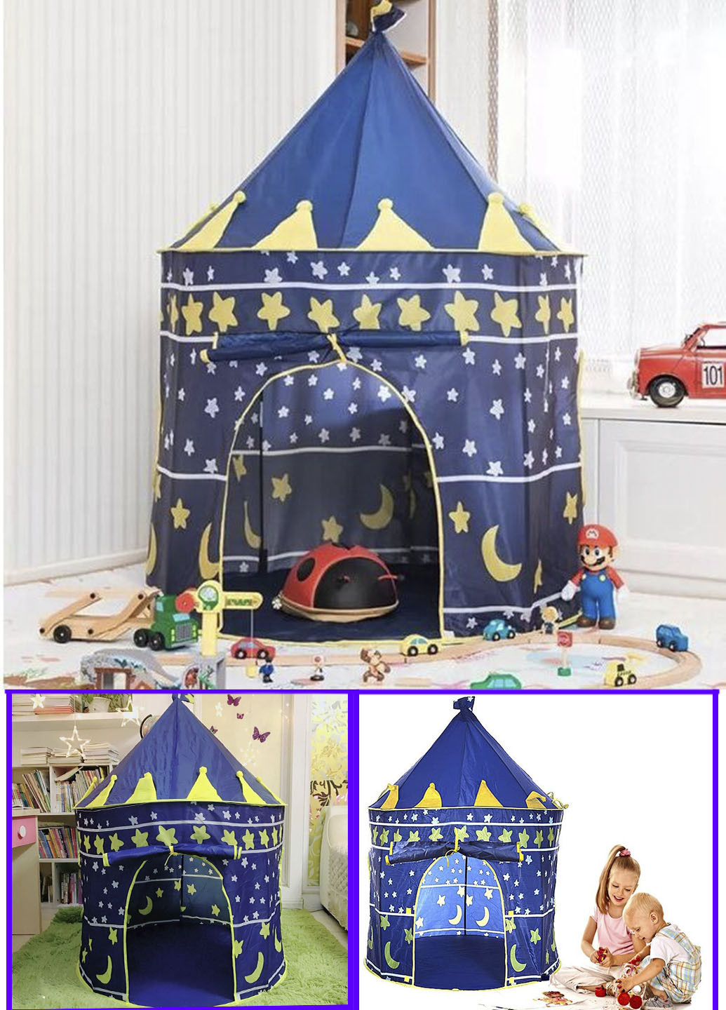 Дитячий намет ігровий замок принца намет для дому та вулиці Good Idea (252345776)