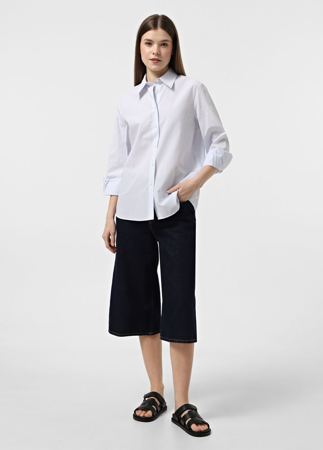 Черные шлепанцы Braska